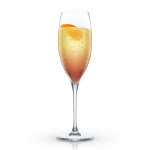 Классический коктейль «Шампанское» (Champagne cocktail)