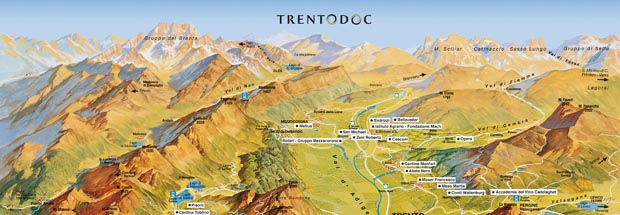 Тренто Док (TrentoDOC) - винодельческий регион на севере Италии